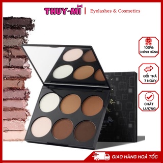 Bảng 6 ô phấn tạo khối - highlight - bắt sáng MAYCHEER MODERN FASHION NO.3050