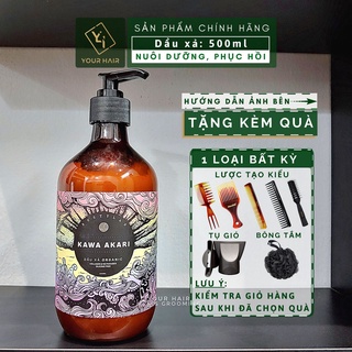 Dầu xả dưỡng mềm mượt KAWA AKARI – HAIR CONDITIONER - 500ml | Chính hãng Rusty Lab