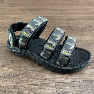 [Mua Kèm Áo Thun 0Đ] Giày Sandal Nam Quai Dù Đế Đúc Siêu Bền Hiệu Rova - RV39 Rằn Ri Nâu