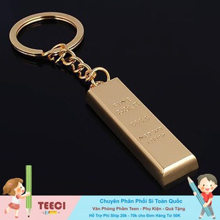 <Video Review>Móc Treo Chìa Khóa Balo Túi Xách Kiểu Thỏi Vàng Tiền Tài Như Nước T177