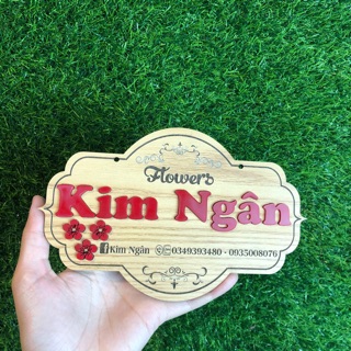 Biển trang trí cửa hàng_ biển hiệu gỗ