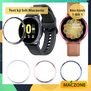 Khung viền Benzen cho Samsung Galaxy Watch Active 2 40mm/44mm, decal, dán skin đồng hồ (ZK01)