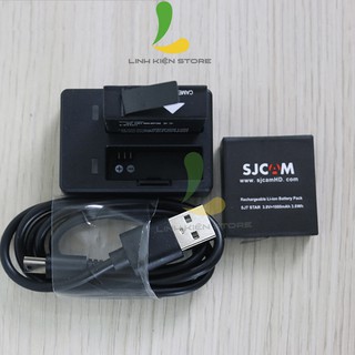 [Mã 154ELSALE2 giảm 7% đơn 300K] Combo Dock sạc đôi và pin sơ cua SJCAM SJ7 Star