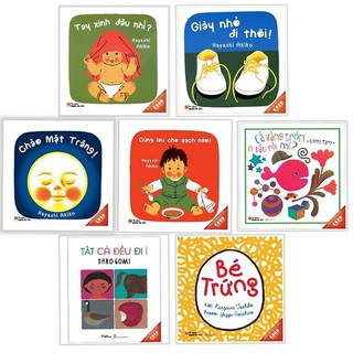 Sách - combo  Ehon Nhật Bản - Bộ 7 Cuốn (0-3 Tuổi)