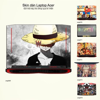 Skin dán Laptop Acer in hình One Piece _nhiều mẫu 5 (inbox mã máy cho Shop)