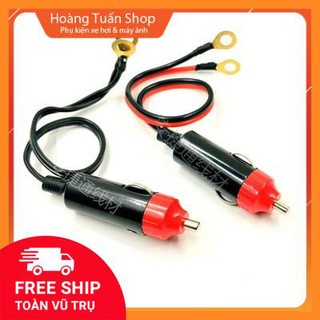 Tẩu đực cắm lỗ sạc châm thuốc xe hơi 12v - 24v