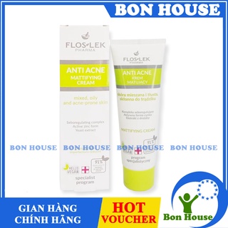 Kem kiểm soát dầu và điều tiết nhờn Flos-lek balan 50ml