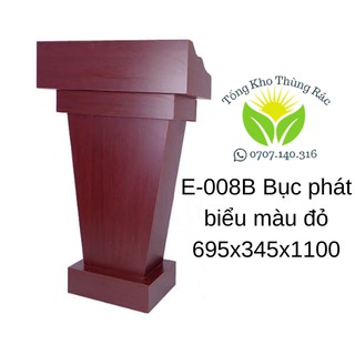 Bục Phát Biểu Bằng Gỗ Hội Nghị, Trường Học, Bục Phát Biểu Gỗ, E-008