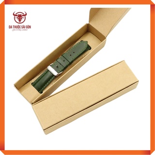 Hộp đựng dây đồng hồ màu giấy Kraft - Da Thuộc Sài Gòn