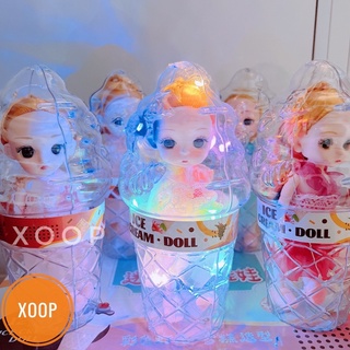 Sale !!! Đồ chơi ! Búp bê cây kem Doll có đèn nháy cho bé gái siêu xinh (SP002116 ) shop phúc yến