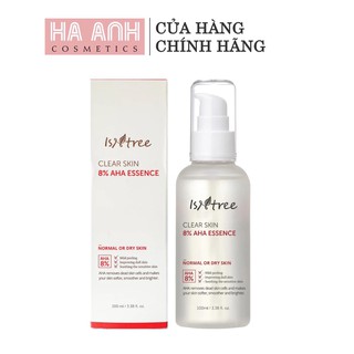 Dung Dịch Tẩy Tế Bào Isntree Clear Skin 8% AHA Essence 100ml