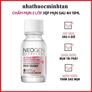Chấm Mụn 2 Lớp Neogen Dermalogy A-Clear Aid Soothing Pink Eraser