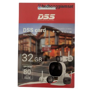 Thẻ Nhớ MicroSD DSS Class 10 64GB, 32GB Tốc độ Đọc 80MB/S - Chính Hãng Dahua Phân Phối - Bảo Hành 2 Năm