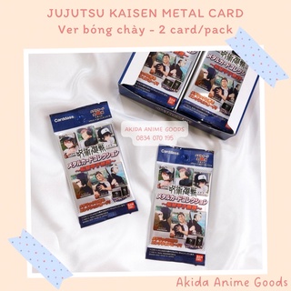 『Sẵn』Pack random/ thẻ nhân vật - metal bóng chày - Jujutsu Kaisen