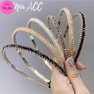 [LOẠI ĐẸP]  Bờm tóc Xược Tóc Băng Đô Đính Đá Sang Chảnh, Xước Tóc Đính Đá Hàn Quốc Mẫu Mới Nhất 2021