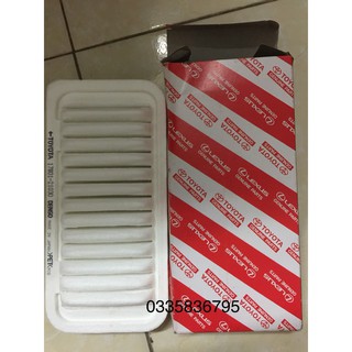 Lọc động cơ Toyota Vios, Altis, Yaris 2003-2007  17801-21030