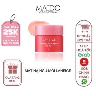 Mặt nạ ngủ môi Laneige Lip Sleeping Mask Berry 3g H001 MAIDO cosmetics