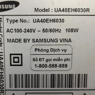 Bo nguồn UA40Eh6030