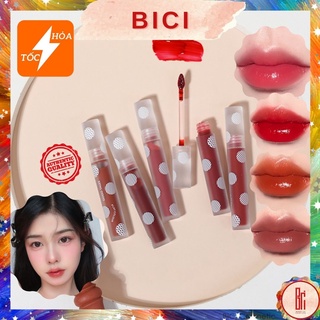 Son kem tint GOGO TALES đá băng Ice Transparent Mirror Lipgloss Nội Địa Trung Chính Hãng