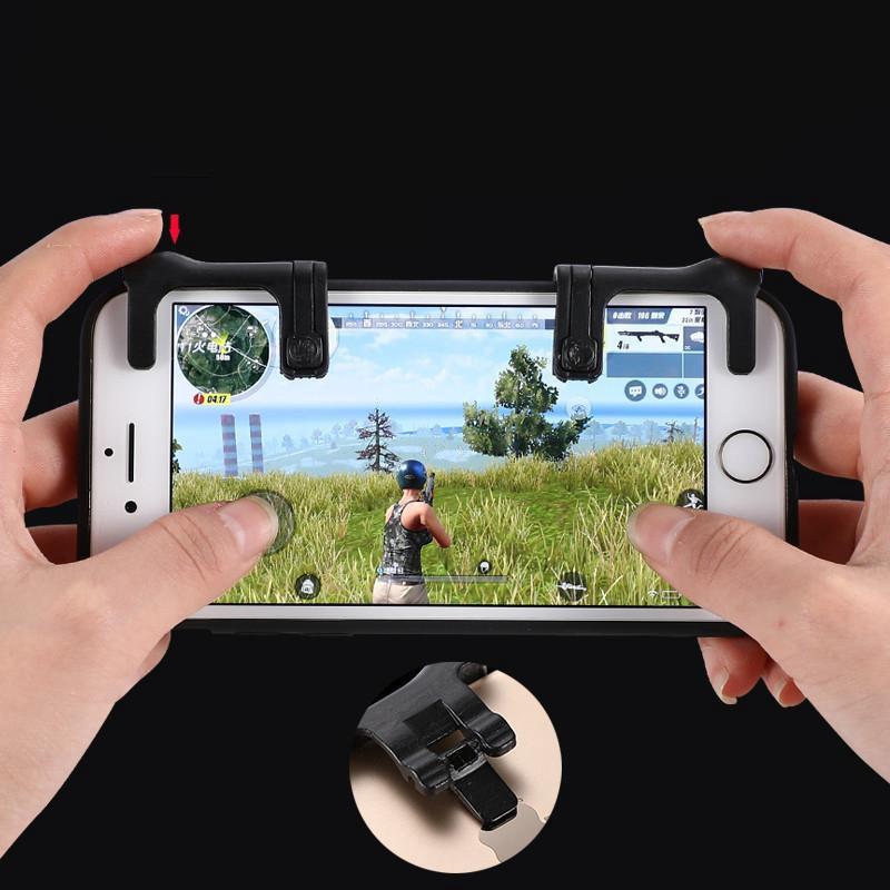 Bộ 2 nút bấm Pubg F1 hỗ trợ chơi game trên điện thoại mobile, ipad cảm ứng tốt Phặn Phặn