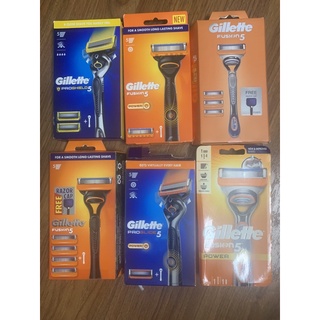 Cán dao cạo râu Gillette fusion proglide có pin rung