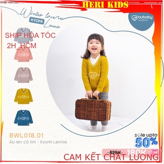Áo len cổ tim Bu Kyomi Lennie cho bé 12m- 4Y