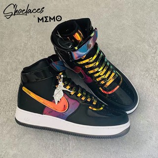 Dây Giày Custom AF1 AJ1 Gold Hologram- Dây Giày PU