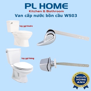 Cần gạt nước xả bồn cầu - Tay gạt trước, tay gạt hông bộ xả nước bồn cầu