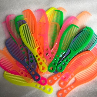 Set 10 Cây Lược Cán Lổ, Dẻo (Dài 20cm)