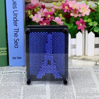 Bảng Đinh 3D Nghệ Thuật Size Nhỏ (12 x 9 x 4cm) - Xanh Dương