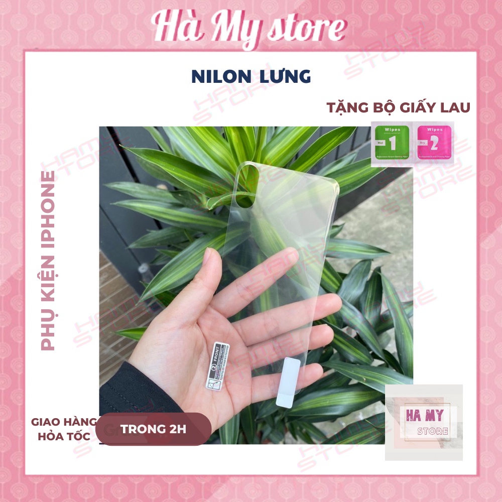 MIẾNG NILON DÁN LƯNG IP6 - IPXsmax