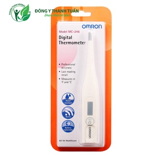 Nhiệt Kế Điện Tử Omron MC-246 Bảo Hành Chính Hãng