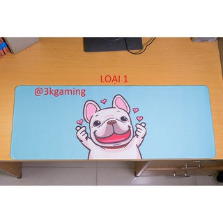 Lót chuột - Bàn di chuột Mẫu Dễ Thương Size 80x30,90x40