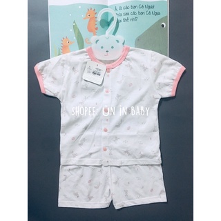 Bộ cộc Mio sale cotton đẹp mát cho bé trai-bé gái
