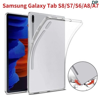 Ốp lưng nhám viền trong cho Samsung galaxy Tab S7 plus / Tab S7 FE bảo vệ máy