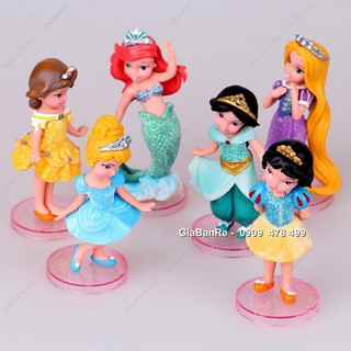 BỘ 6 NHÂN VẬT NHỰA BÚP BÊ CỔ TÍCH ĐÁNG YÊU - 7927