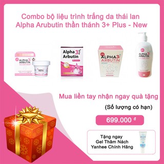 COMBO TRẮNG DA THẦN THÁNH ALPHA ARBUTIN THÁI LAN