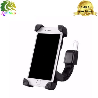 [HCM] giá đỡ điện thoại gắn xe máy bằng nhựa phù hợp nhiều loại điện thoại