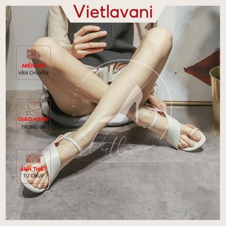 Giày sandal mã S44 quai chéo xỏ ngón cao 5P hàng hot 2021 siêu phẩm taobao
