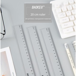 THƯỚC KẺ BAOKE 20CM-RU2020