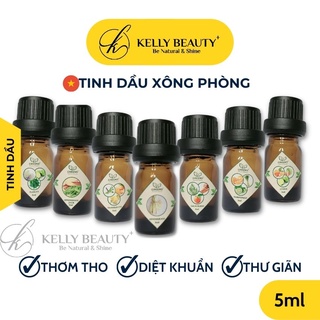 Tinh Dầu Thiên Nhiên GREENS [HandMade] - Khử Mùi, Kháng Khuẩn, Đuổi Côn Trùng, Thư Giãn | Kelly Beauty