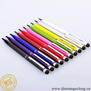 Combo 2 Bút Cảm Ứng Điện Thoại 1 Đầu Viết Được