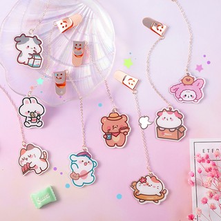 Bookmark Đánh Dấu Trang Sách Có Mặt Hình Foodie Animal