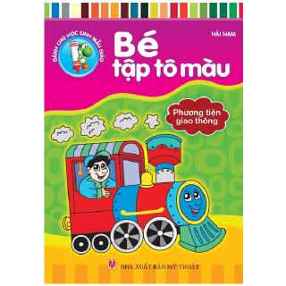 Sách - Bé Tập Tô Màu - Phương Tiện Giao Thông