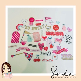 Die cut chủ đề tình yêu ❤️ So sweet❤️