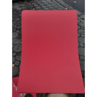 0Set 5 tờ bìa màu đỏ  khổ A1