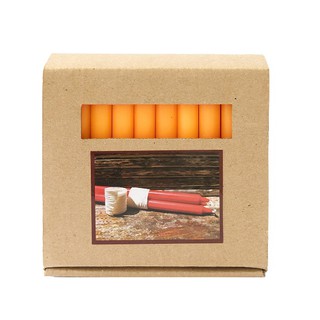 Hộp 30 cây nến taper Quang Minh Candle FTRAMART NQM3049 cao 11cm (Cam)