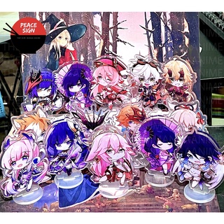 (Mini) Mô hình Standee Mini GENSHIN IMPACT tượng acrylic standee game mica chibi trang trí trưng bày