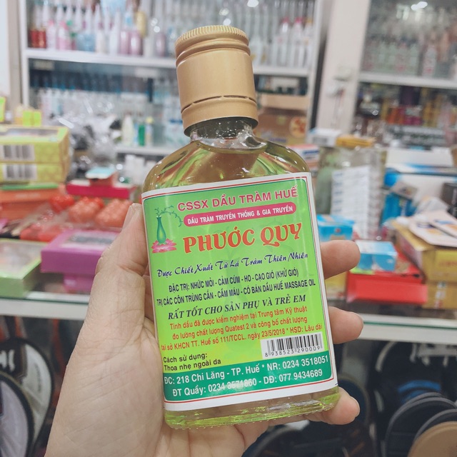 Dầu tràm phước quy