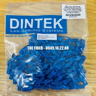 Đầu chụp hạt mạng DINTEK RJ45 Boot đa màu (P/N: 1601-XXXX) - Bịch 100 cái